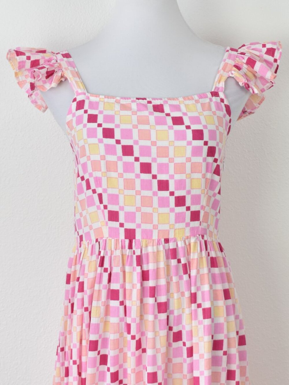 Monsoon and Beyond Juna Midi Dress Pink Fountain - M - Picture 2 of 8